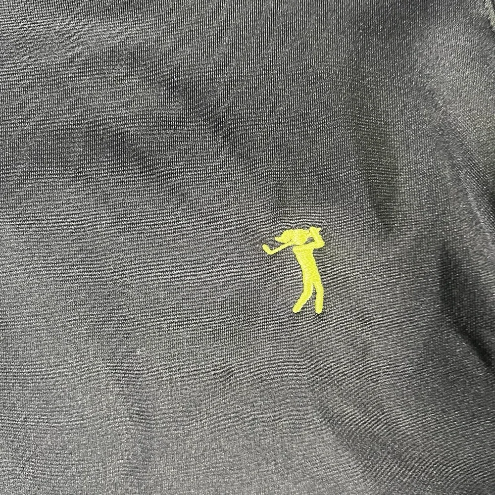 Nike Golf Dri-FIT 1/4 Zip Pullover Black Volt Men's Large